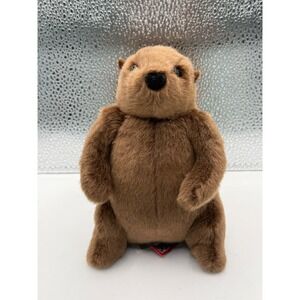 Douglas Cuddle Toys Plush‎ Beaver Stuffed Animal Brown Small Toy